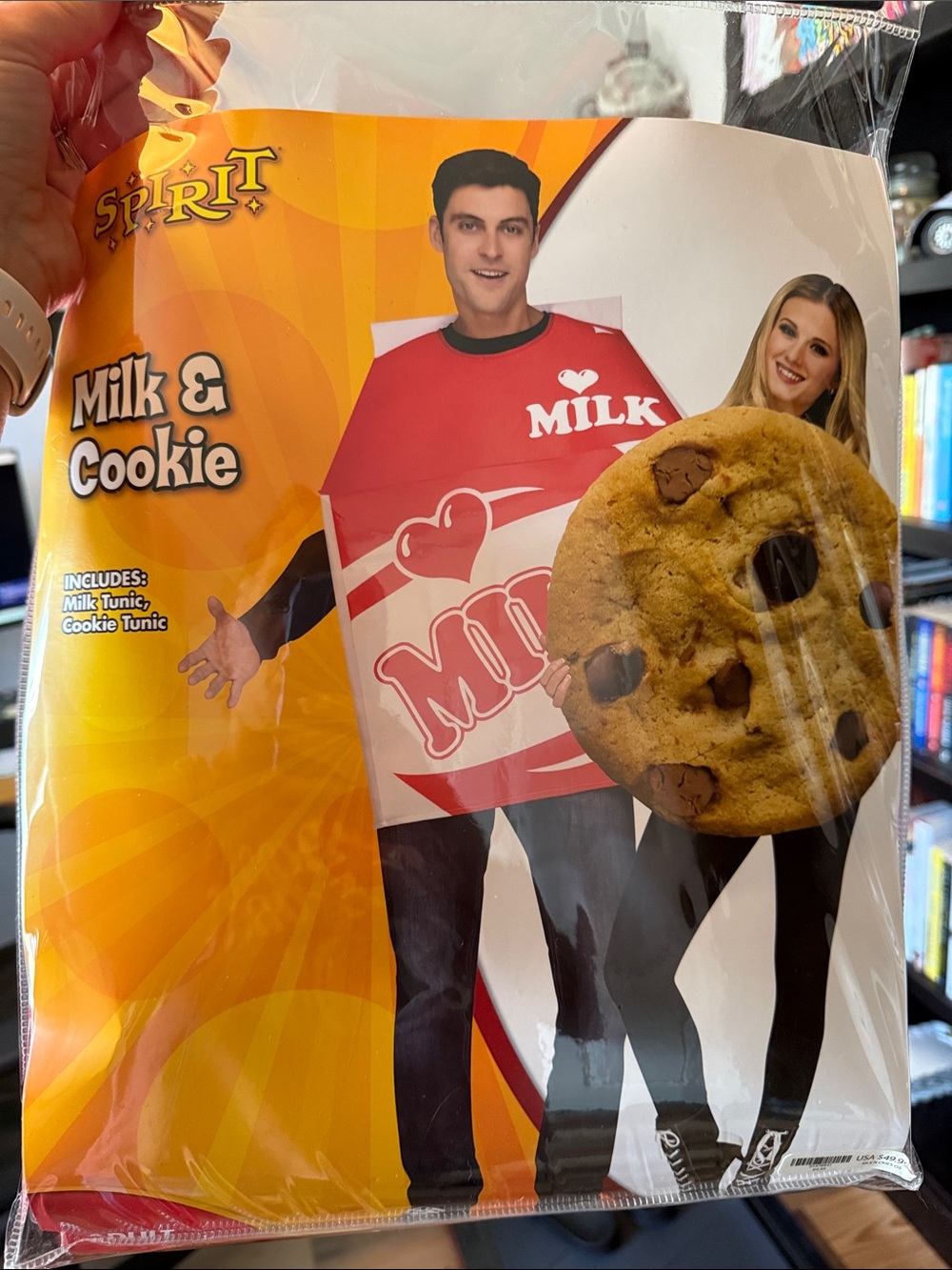 Spirit Milk & Cookie Costume Tunics - Red, Brown